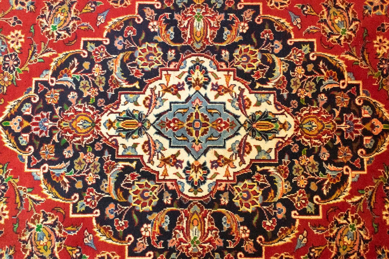 Kashan Teppe 398x298cm - Persisk teppe
