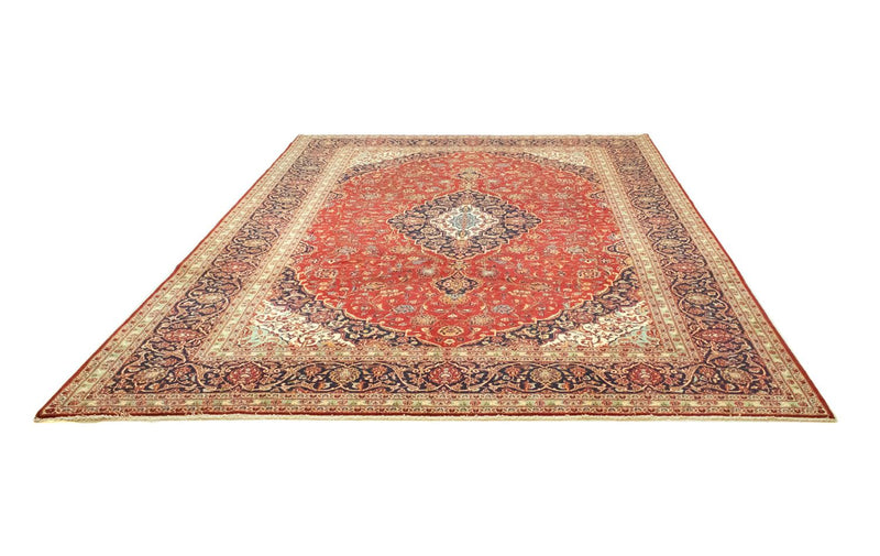 Kashan Teppe 398x298cm - Persisk teppe