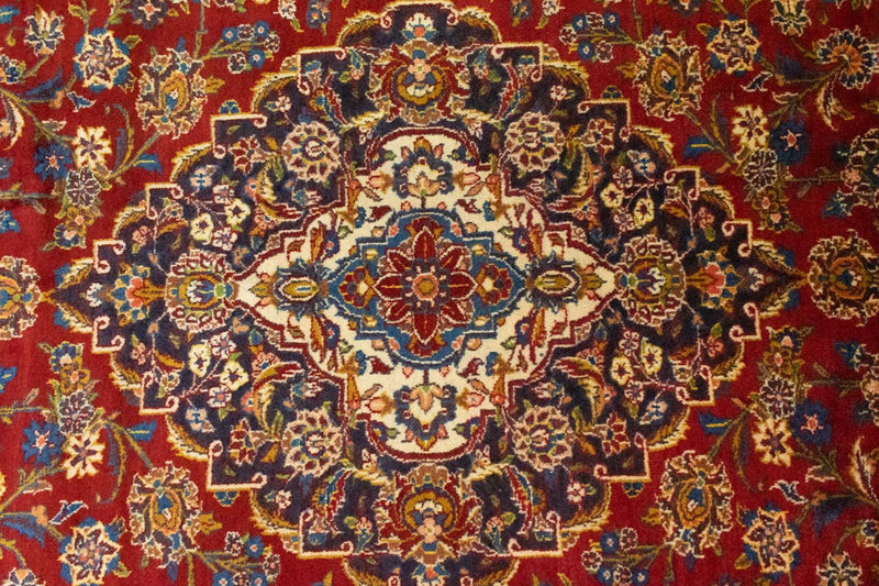 Kashan Teppe 406x307cm - Persisk teppe