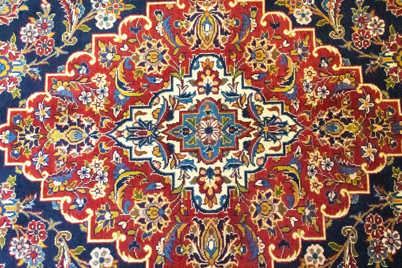 Kashan Teppe 419x298cm - Persisk teppe