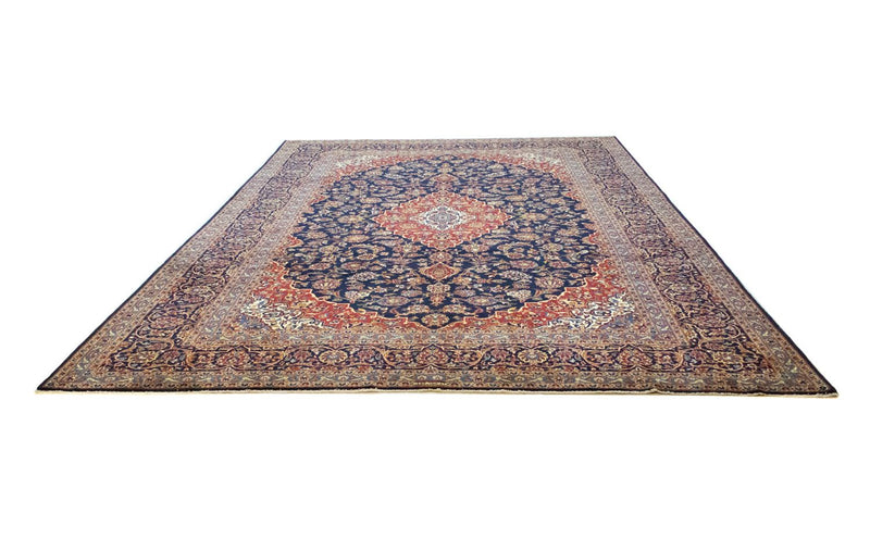 Kashan Teppe 419x298cm - Persisk teppe