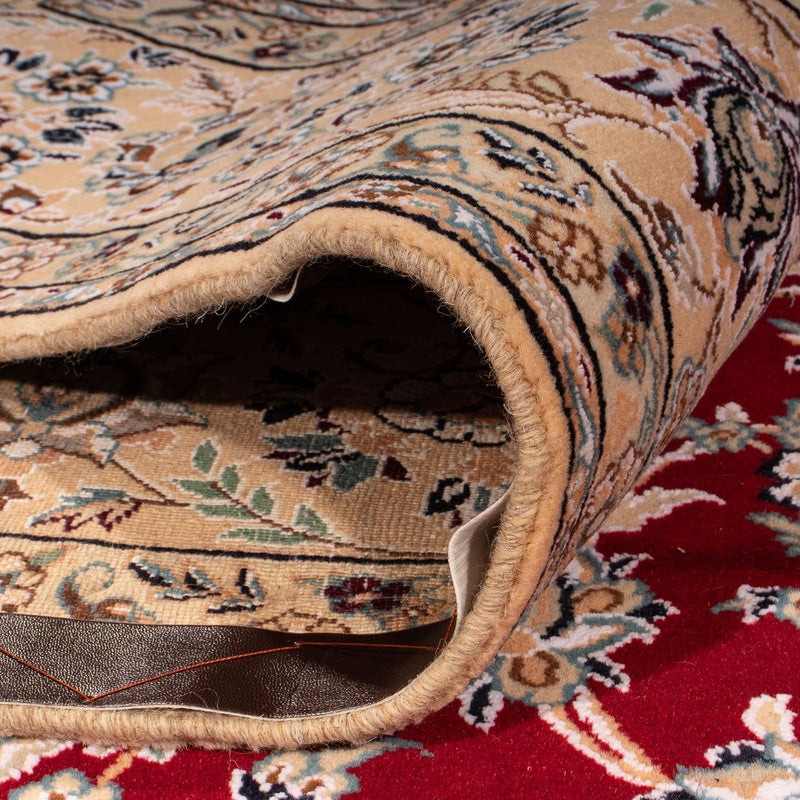 Persisk teppe - Nain - Royal - 306 x 197 cm - mørk rød