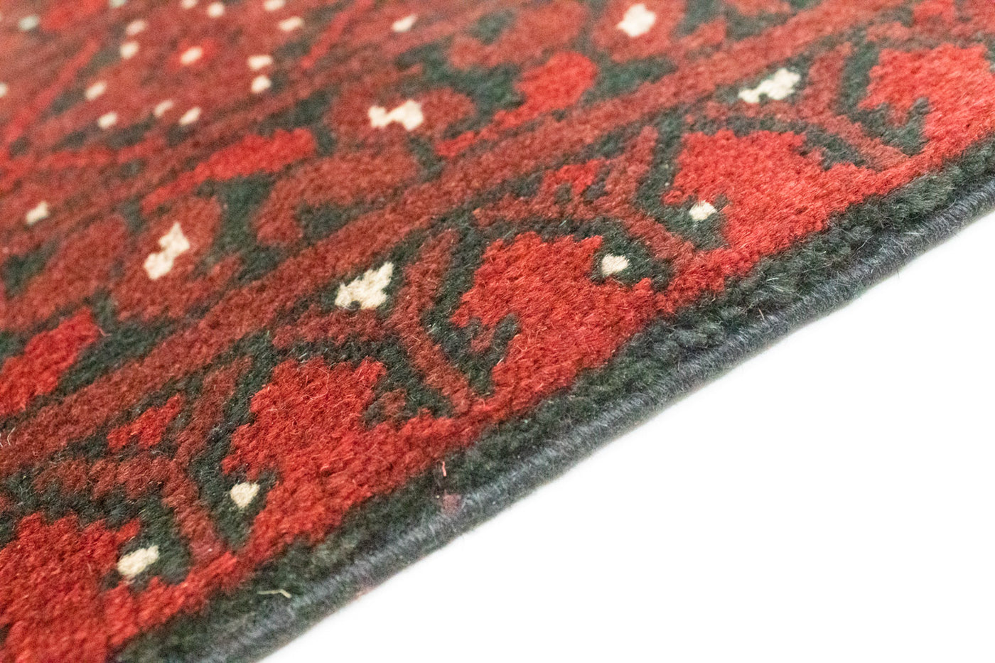 Afghansk teppe - Filpa - 195 x 96 cm - rød