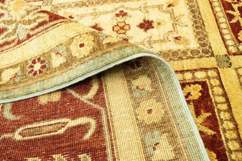Ziegler Teppe - 308 x 195 cm - brun