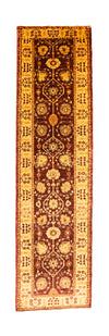 Ziegler Teppe 81x347cm - Orientalsk teppe - Løper / Mørk brun / 81 x 347 cm Løper