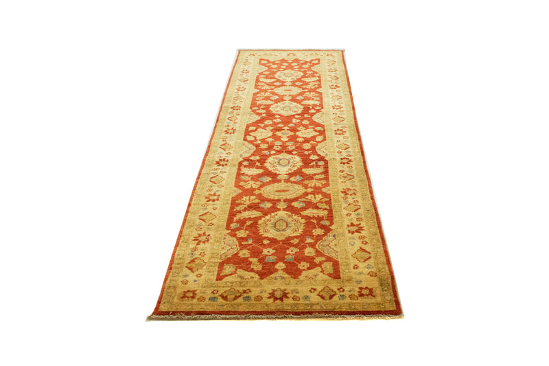 Løper Ziegler Teppe - 288 x 80 cm - rød