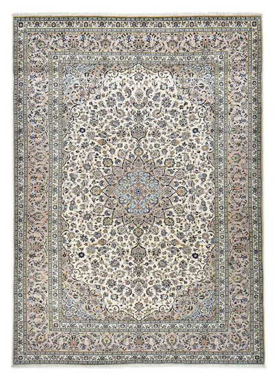 Kashan Teppe 257x352cm - Persisk teppe - grå