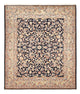 Persisk teppe - Keshan - 238 x 205 cm - mørkeblå