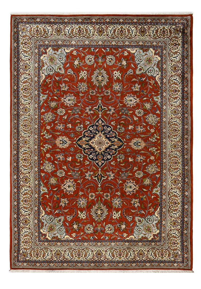 Persisk teppe - klassisk - 293 x 207 cm - mørk rød