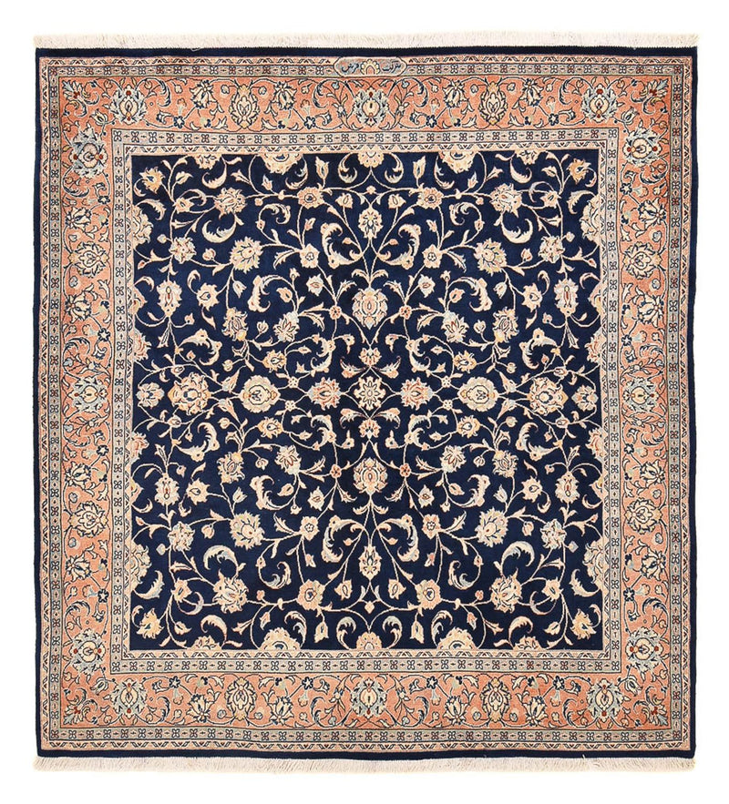 Persisk teppe - klassisk square  - 199 x 183 cm - mørkeblå