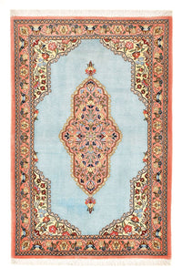 Qom Teppe 80x117cm - Persisk teppe - lyseblå – product image