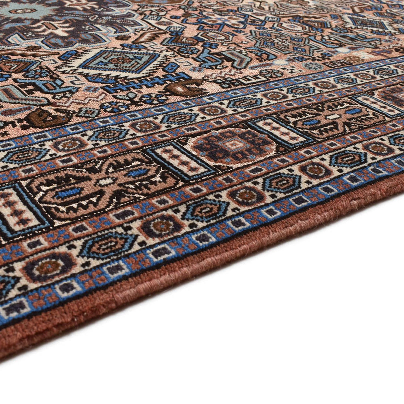 Persisk teppe - Nomadisk - 200 x 136 cm - mørkegrå