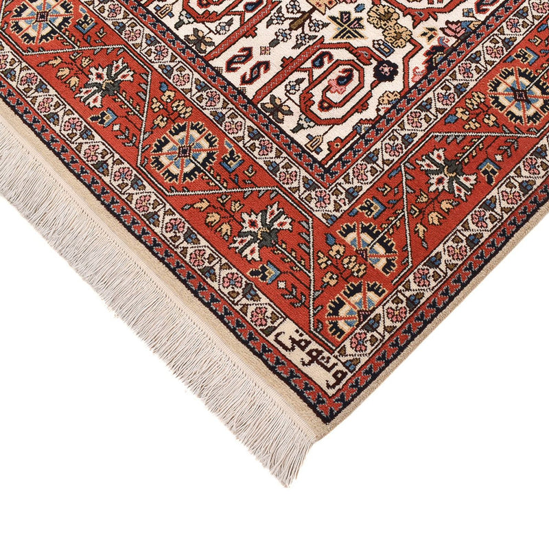 Persisk teppe - Nomadisk - 244 x 150 cm - lys rød