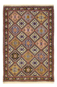 Gabbeh teppe - Kashkuli persisk teppe - 144 x 97 cm - flerfarget – product image