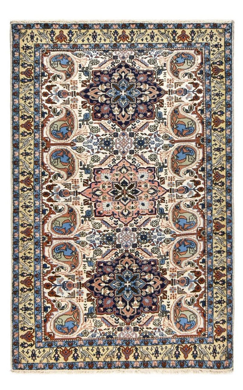 Persisk teppe - Nomadisk - 205 x 132 cm - flerfarget