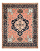 Persisk teppe - Nomadisk - 254 x 200 cm - lys rød