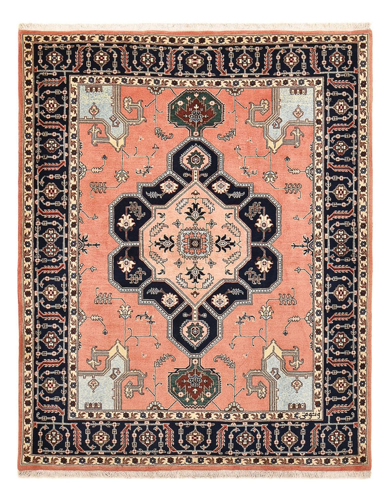 Persisk teppe - Nomadisk - 254 x 200 cm - lys rød
