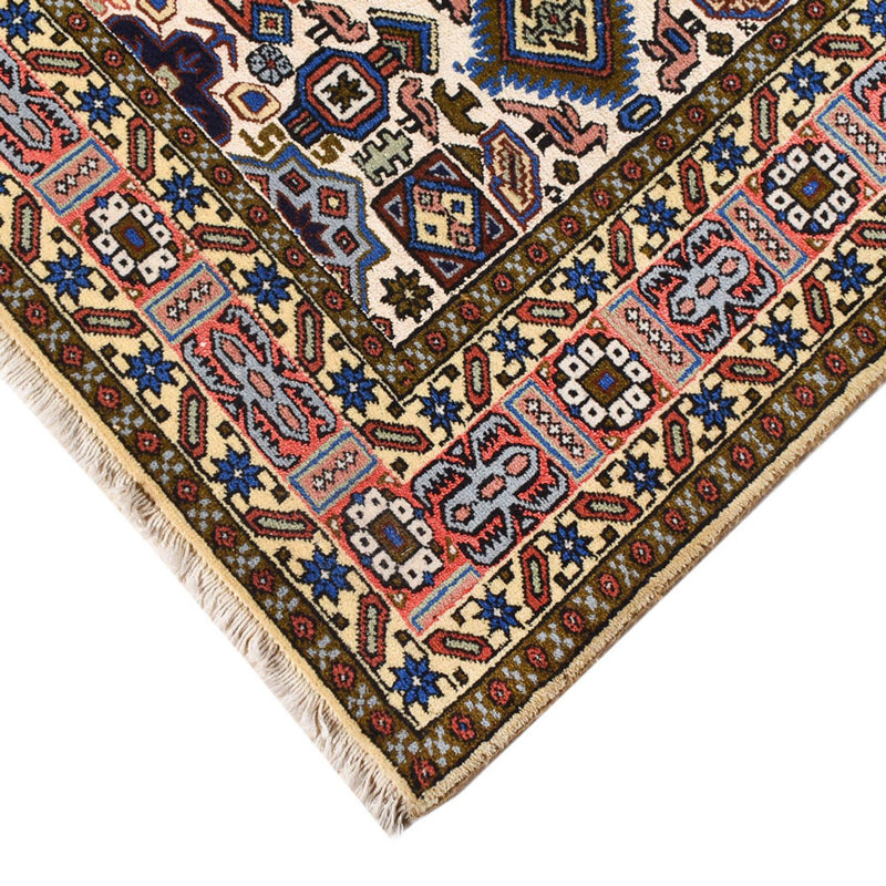 Persisk teppe - Nomadisk - 200 x 142 cm - flerfarget