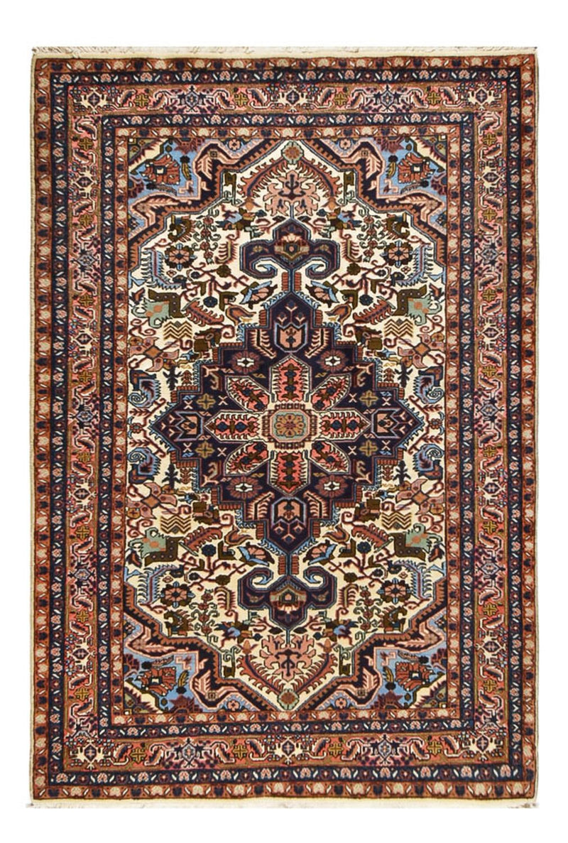 Persisk teppe - Nomadisk - 205 x 140 cm - flerfarget