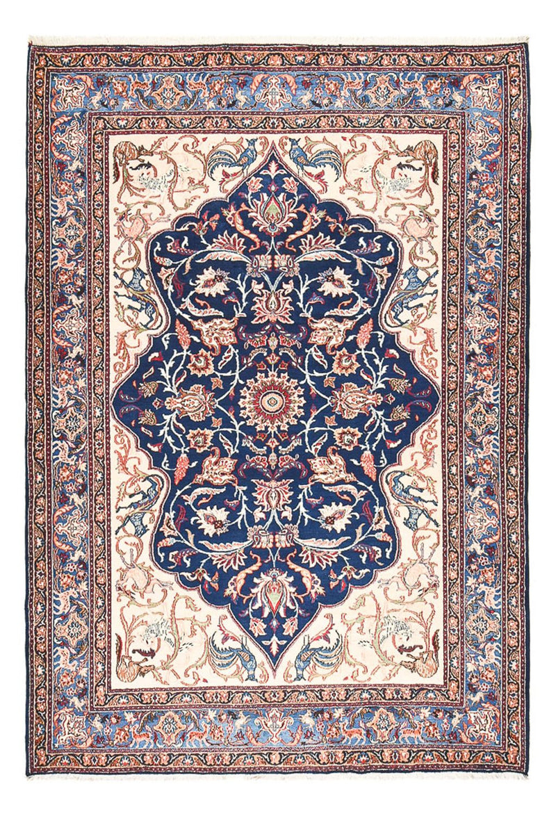 Persisk teppe - klassisk - 310 x 212 cm - mørkeblå