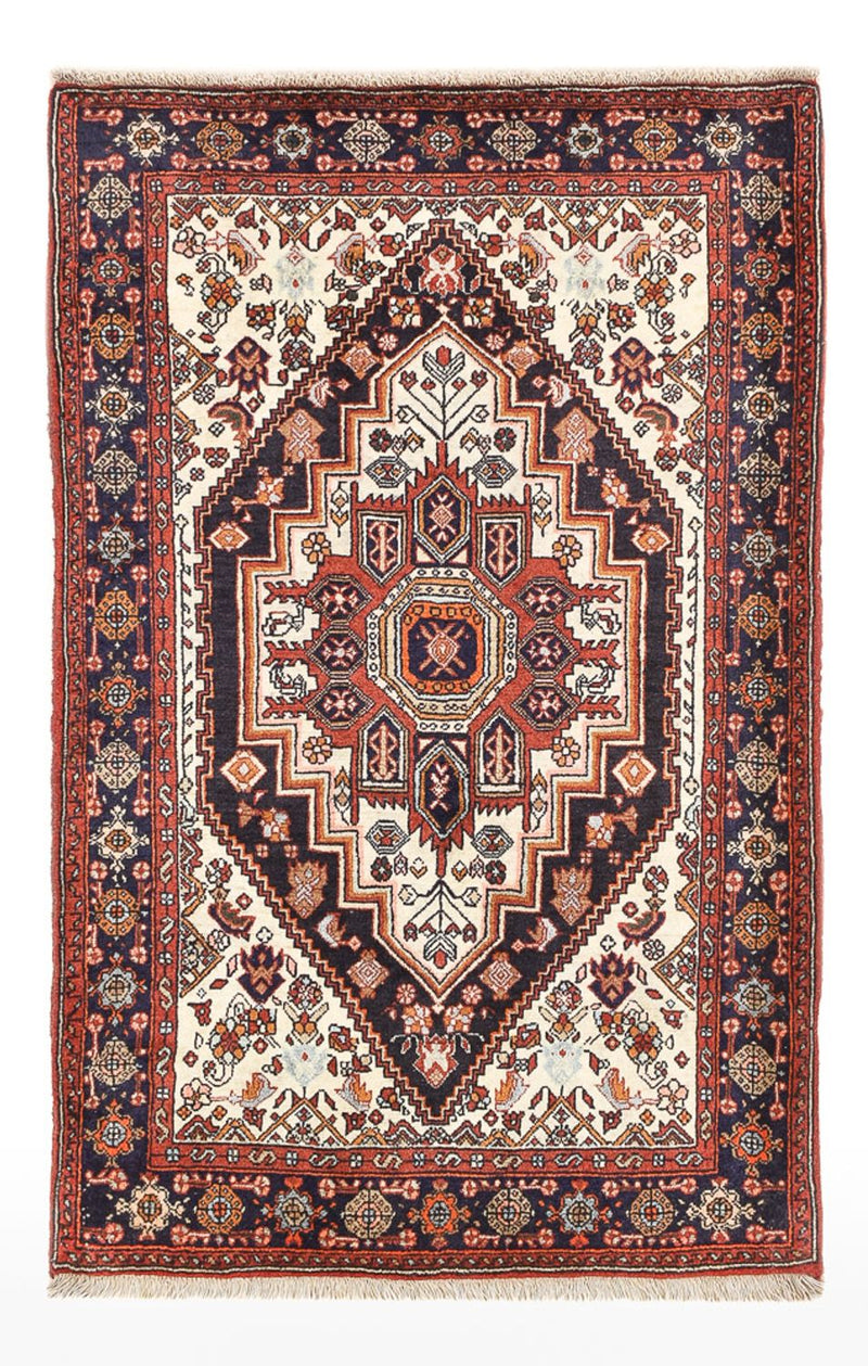 Persisk teppe - Nomadisk - 124 x 82 cm - terrakotta