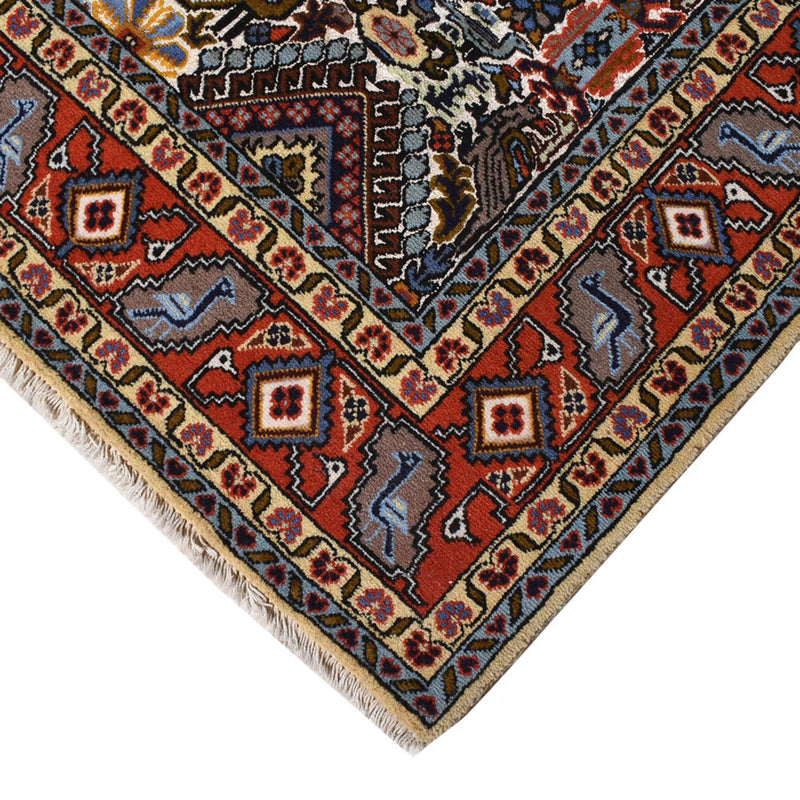 Persisk teppe - Nomadisk - 200 x 135 cm - flerfarget
