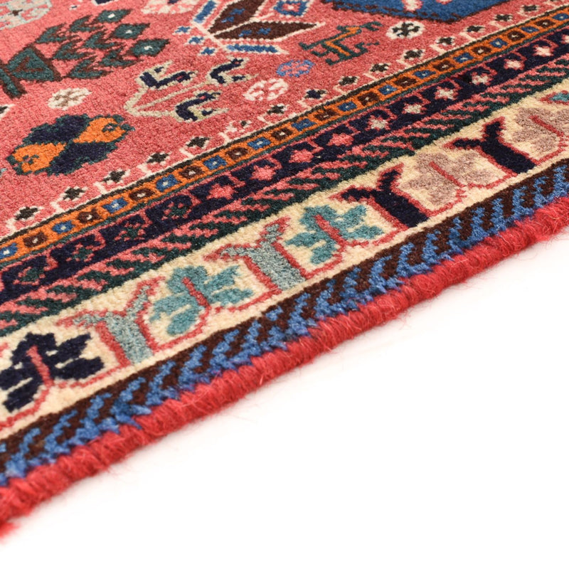 Løper Gabbeh teppe - Kashkuli persisk teppe - 296 x 80 cm - rød
