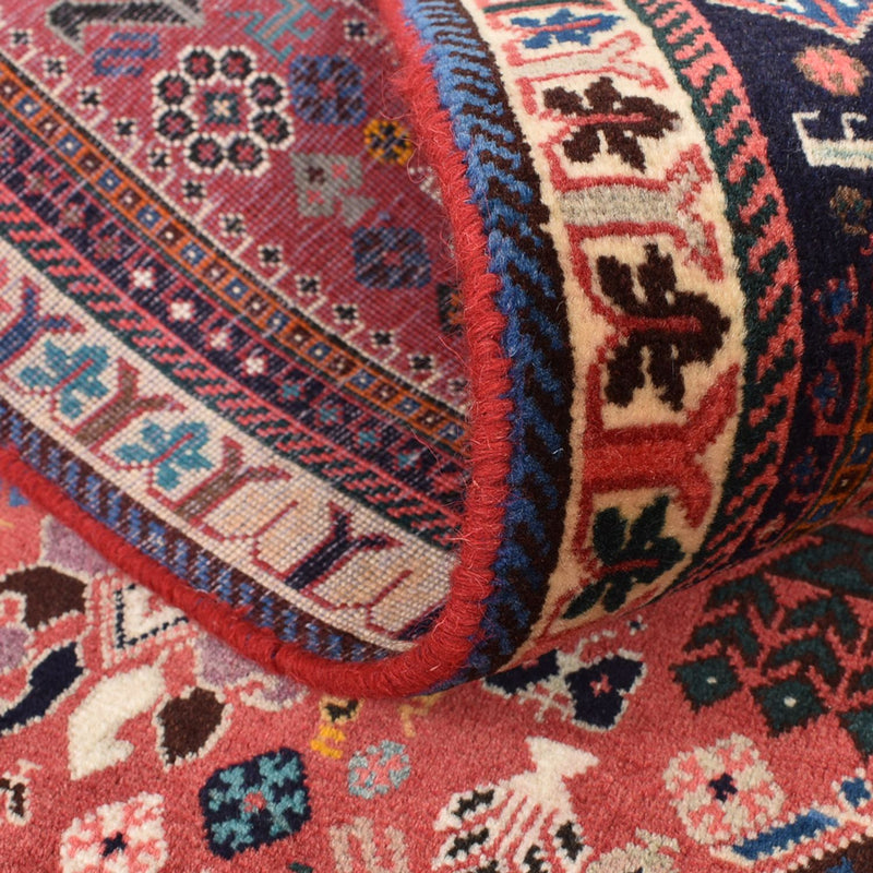 Løper Gabbeh teppe - Kashkuli persisk teppe - 296 x 80 cm - rød