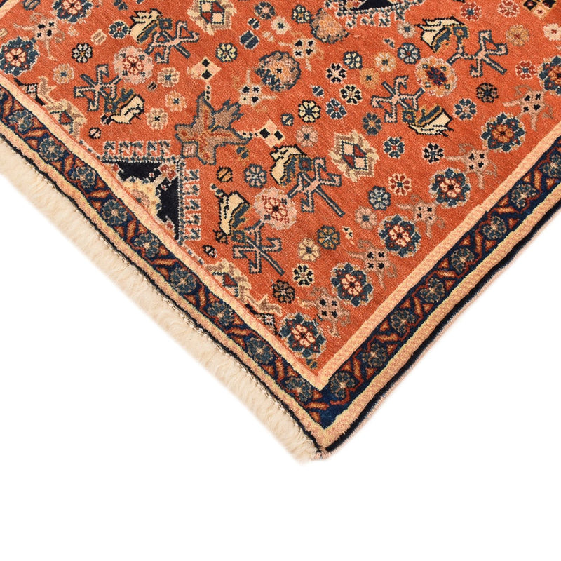 Persisk teppe - Nomadisk - 124 x 64 cm - oransje