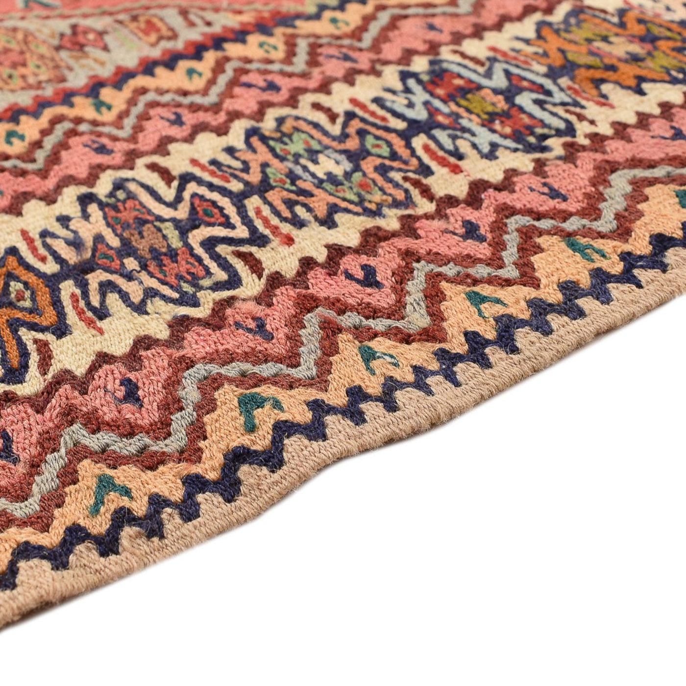 Kelimteppe - Orientalsk - 255 x 160 cm - flerfarget