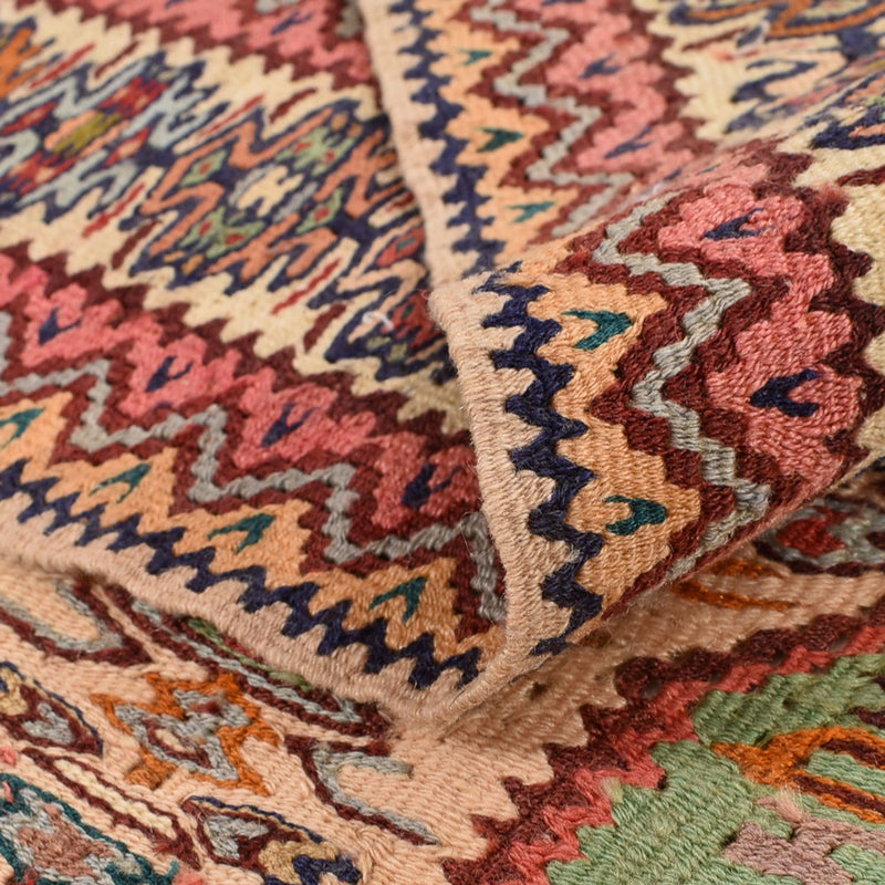 Kelimteppe - Orientalsk - 255 x 160 cm - flerfarget
