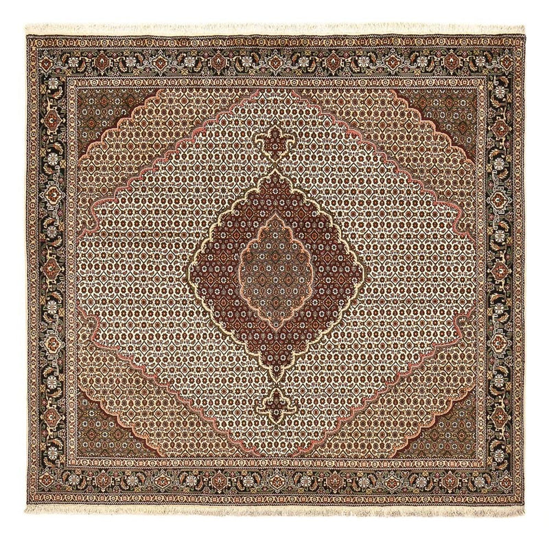 Tabriz - 40 Raj Teppe 200x200cm - Persisk teppe