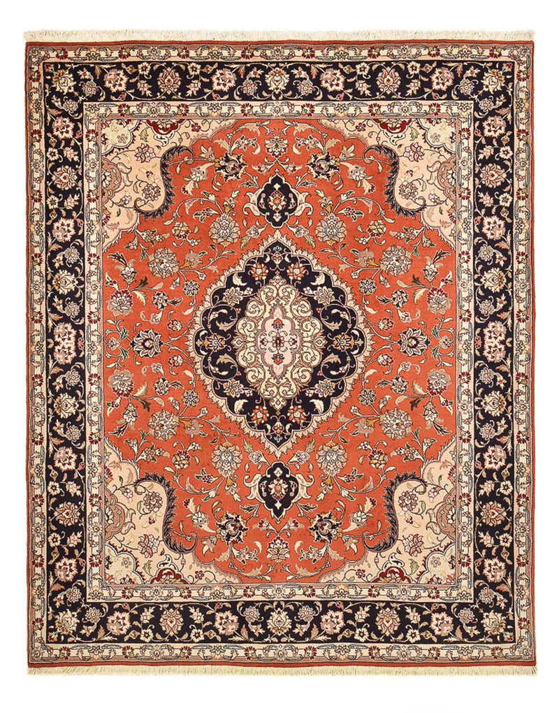 Persisk teppe - Tabriz - Royal - 260 x 200 cm - lys rød