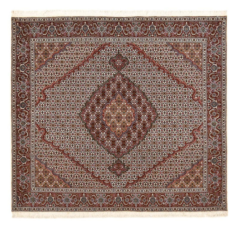 Persisk teppe - Bijar square  - 202 x 198 cm - rust