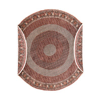 Persisk teppe - Bijar rundt  - 400 x 400 cm - rust – product image