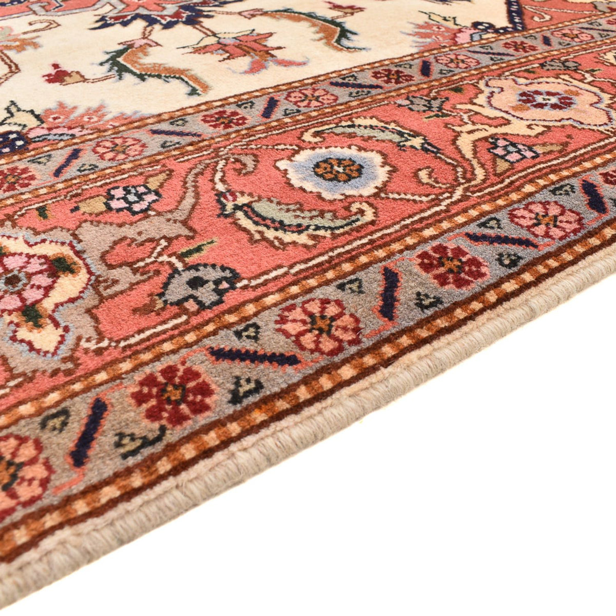 Tabriz - 40 Raj Teppe 200x205cm - Persisk teppe