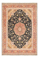 Persisk teppe - Tabriz - Royal - 357 x 248 cm - mørkeblå