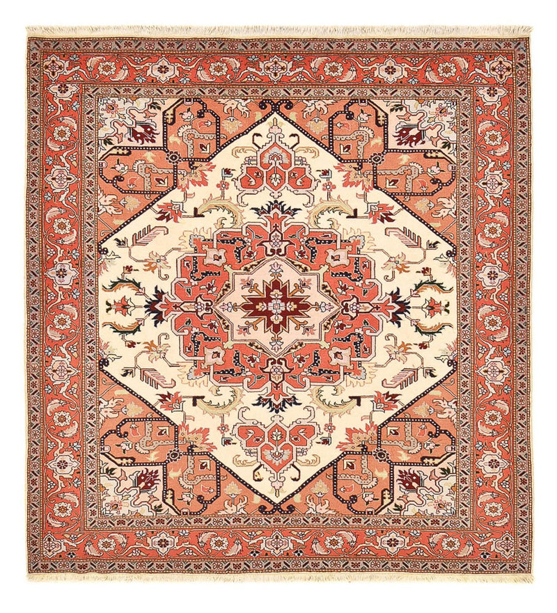 Tabriz - 40 Raj Teppe 216x195cm - Persisk teppe