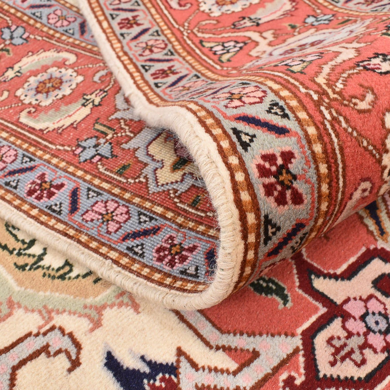 Tabriz - 40 Raj Teppe 216x195cm - Persisk teppe