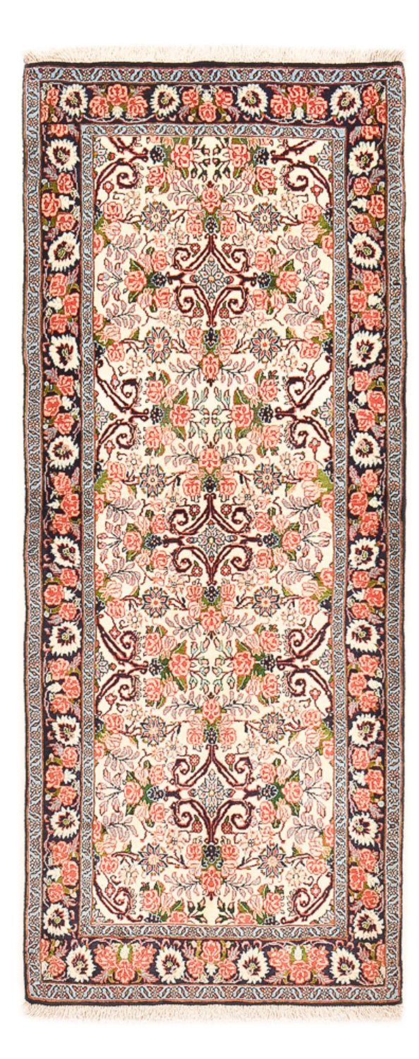 Løper Persisk teppe - Bijar - 196 x 82 cm - krem