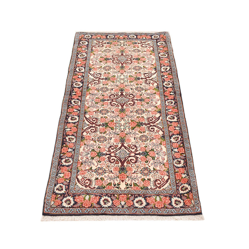 Løper Persisk teppe - Bijar - 196 x 82 cm - krem
