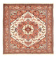 Persisk teppe - Tabriz - Royal square  - 207 x 205 cm - krem