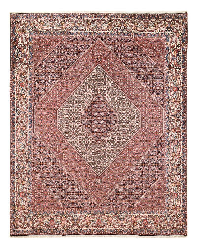 Persisk teppe - Bijar - 378 x 307 cm - terrakotta