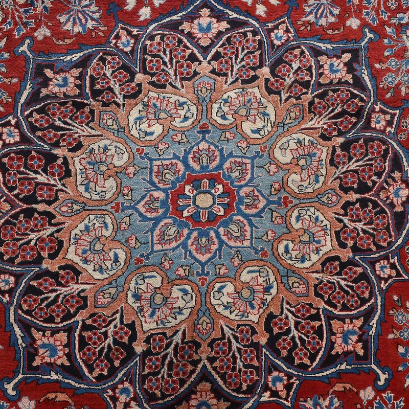 Persisk teppe - Bijar - 441 x 310 cm - rød