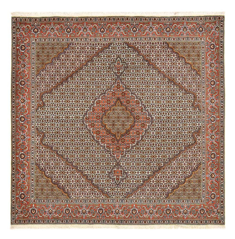Tabriz - 40 Raj Teppe 210x206cm - Persisk teppe