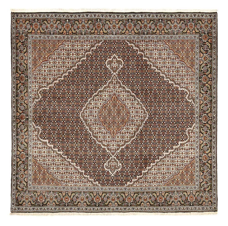 Tabriz - 40 Raj Teppe 207x205cm - Persisk teppe