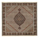 Tabriz - 40 Raj Teppe 200x200cm - Persisk teppe