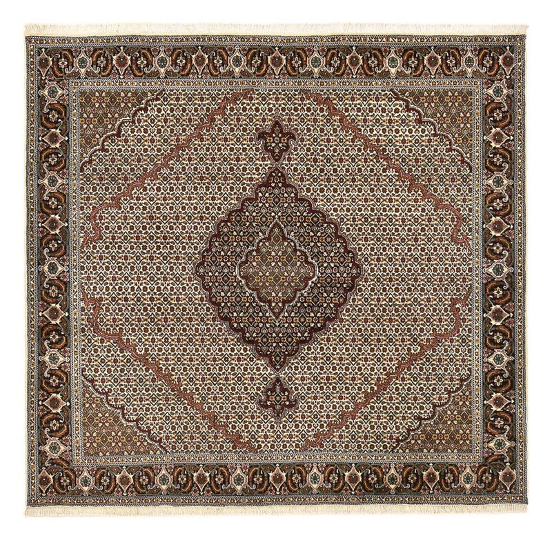 Tabriz - 40 Raj Teppe 200x200cm - Persisk teppe