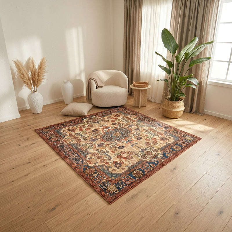 Nahavand Teppe 200x184cm - Persisk teppe