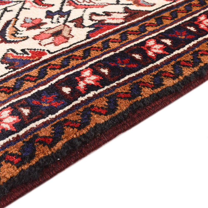 Løper Persisk teppe - Nomadisk - 375 x 91 cm - beige